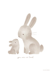 Poster Baby Bunny A3 - Little dutch