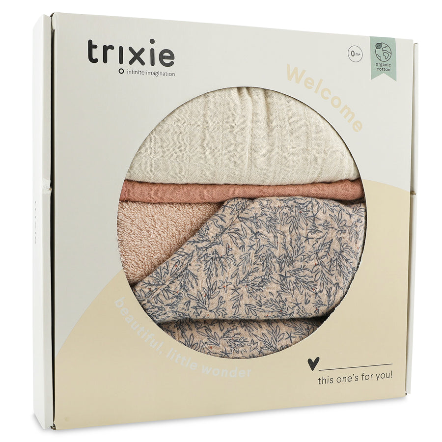 Birth box L | Lovely Leaves - Trixie