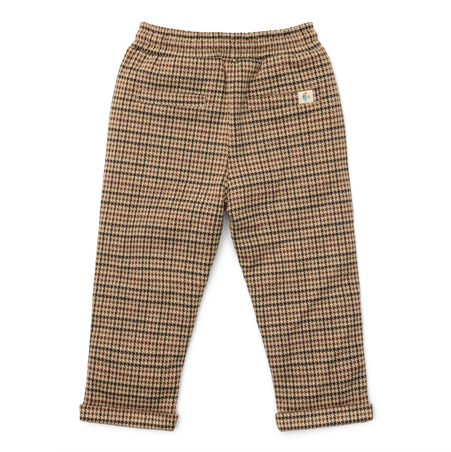 Green check pants - Little Dutch