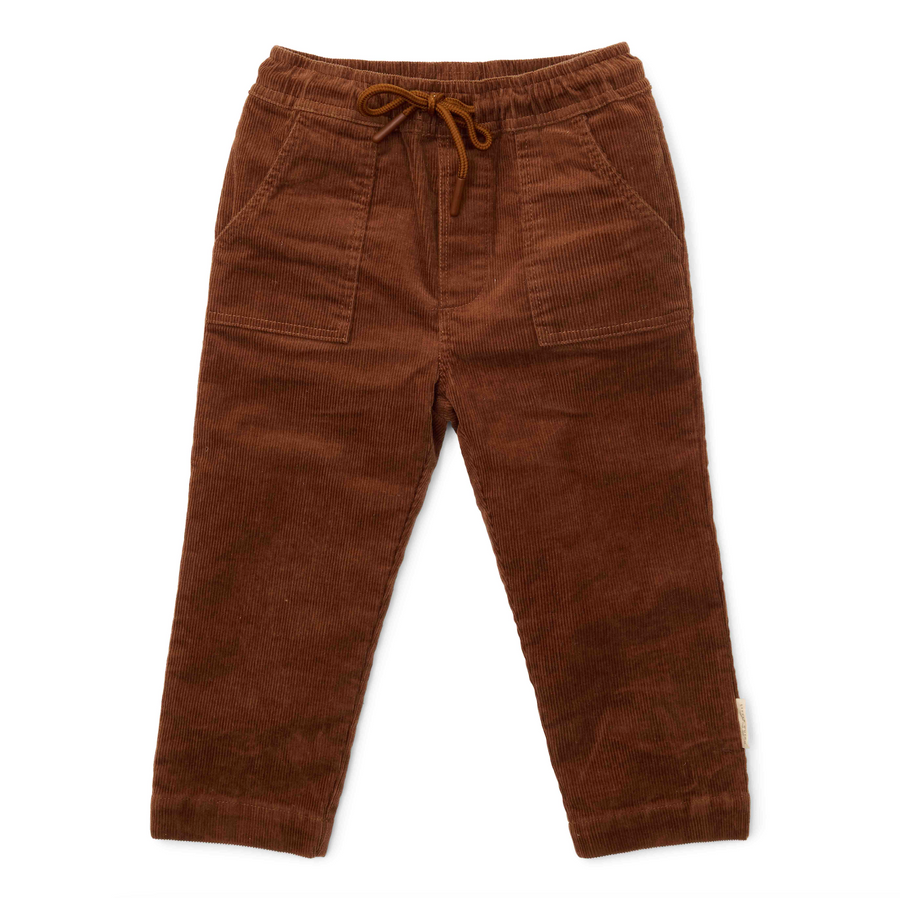 Walnut Brown Trousers - Little Dutch