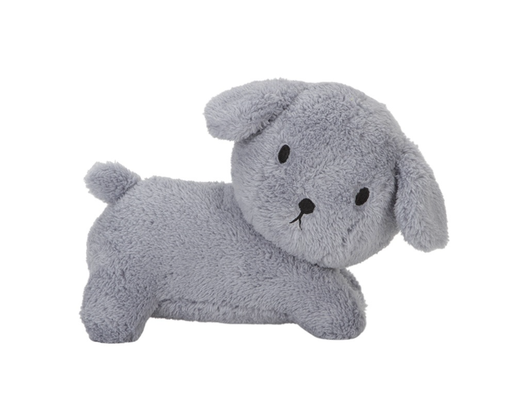 Blue and white outlet stuffed dog