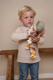Rosa farmer doll with sheep 35cm - Little Dutch