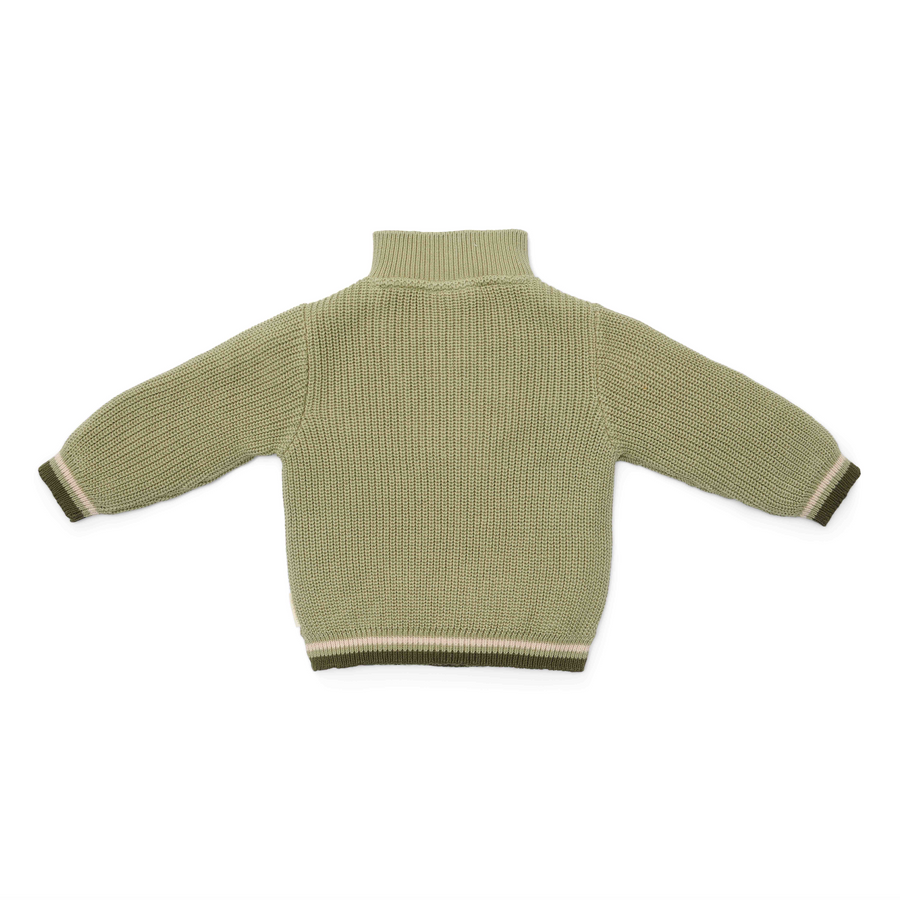 Pull-over tricoté Green - Little Dutch