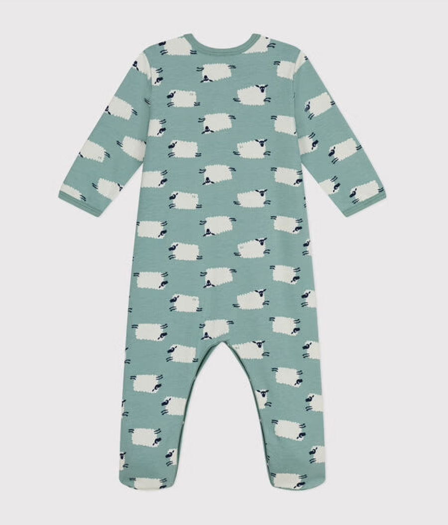 Pyjama van badstof voor baby's | Zout - Petit Bateau