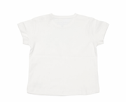 T-shirt manches courtes Little Goose Walking White - Little Dutch