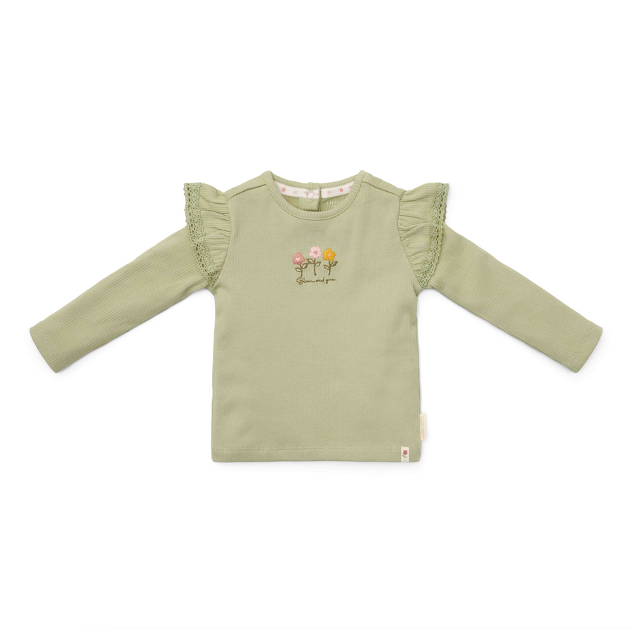 T-shirt manches longues Green - Little Dutch