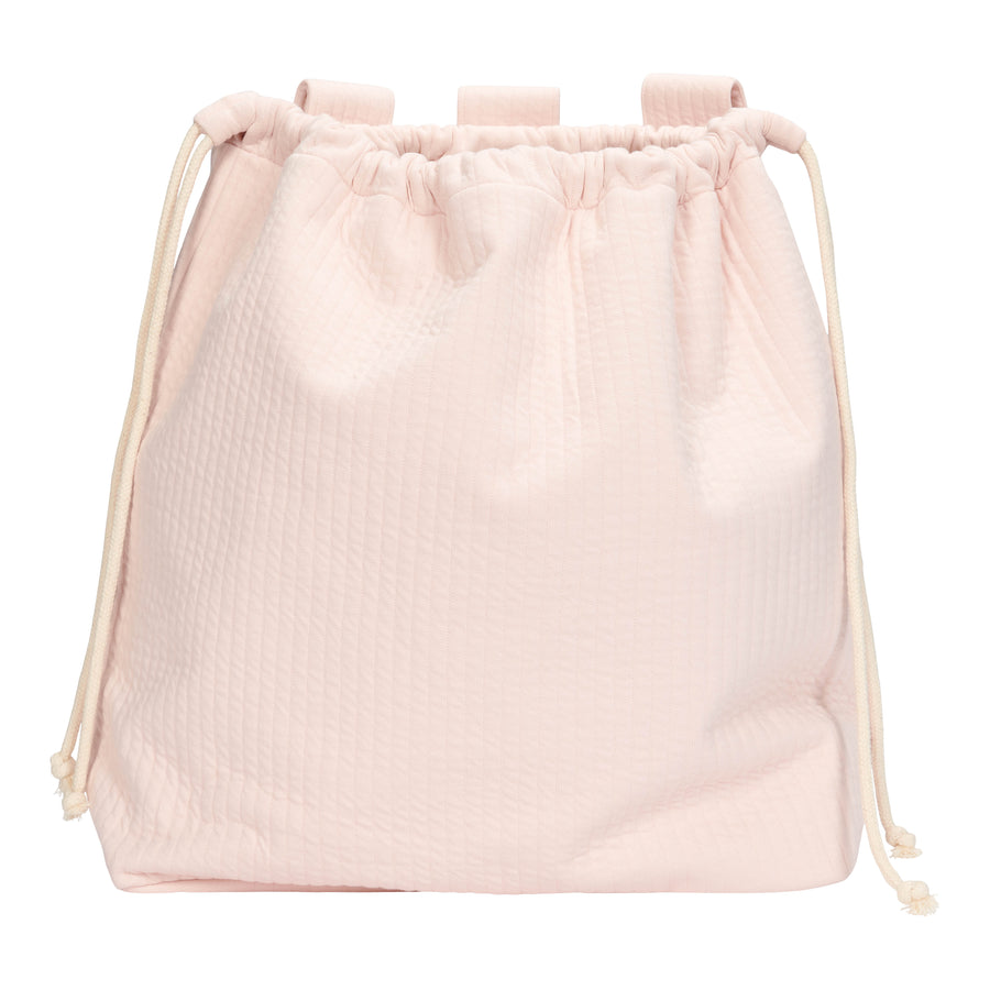 Pure Soft Pink toy bag - Little dutch