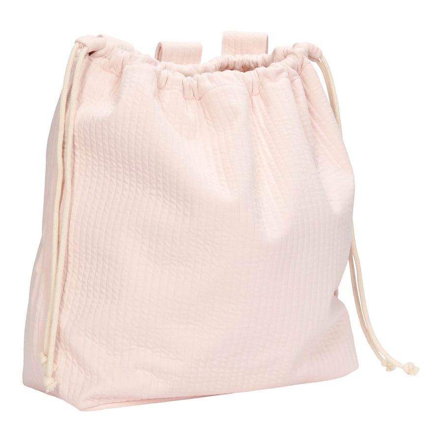 Pure Soft Pink toy bag - Little dutch