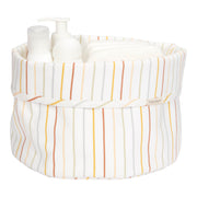 Vintage Sunny Stripes round toilet basket - Little dutch
