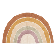 Washable rug Rainbow shape Vintage 80x130cm - Little dutch