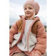 Jackson Tuscany Rose Mix Reversible Fleece Jacket - Liewood