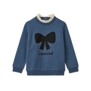 Sweatshirt Rakel Bow / Indigo blue - Liewood