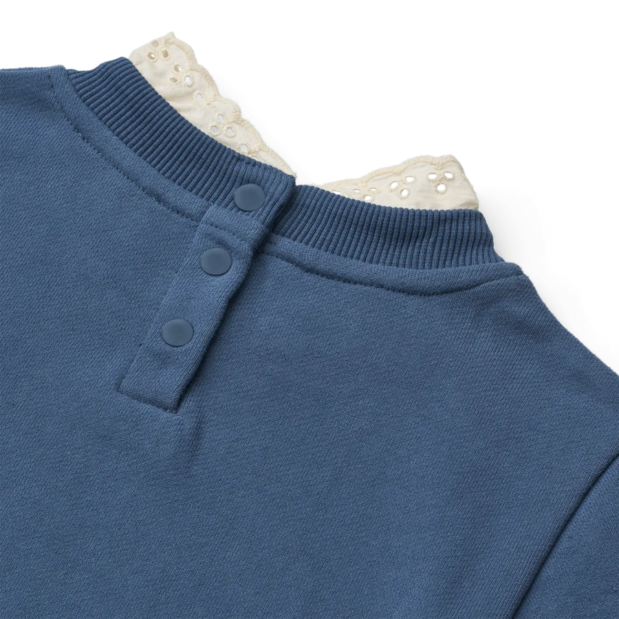 Sweatshirt Rakel Bow / Indigo blue - Liewood