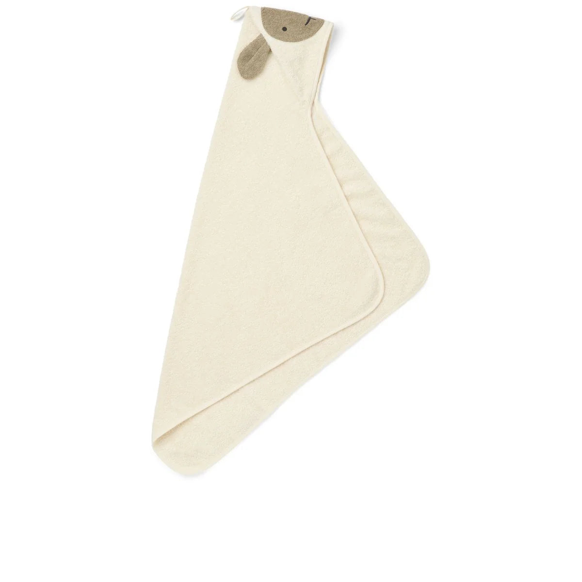 Junior Augusta Hooded Towel | Green fauna - Liewood