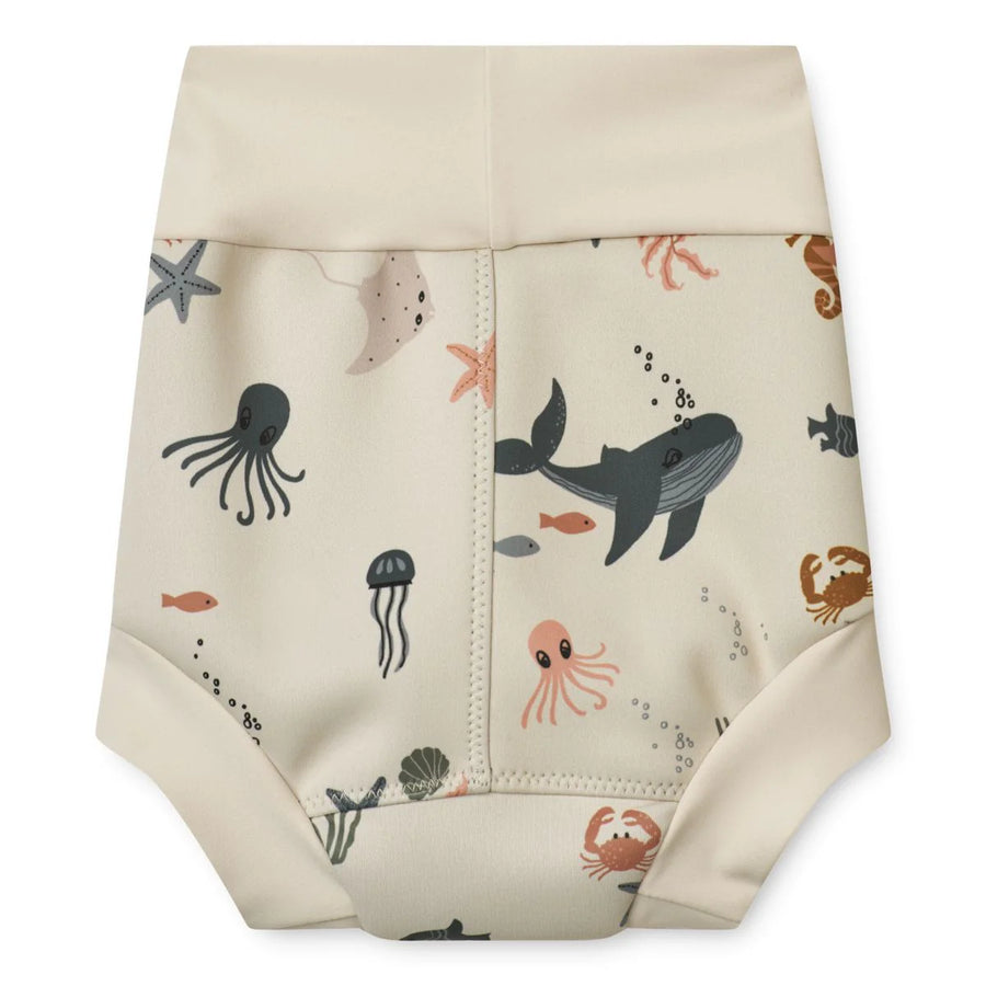 Valentin swim diaper | Sea creature/Sandy - Liewood