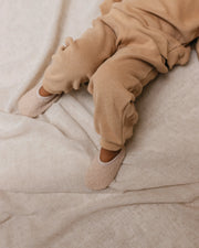 Ivory Toddler/Child Slippers - Mrs Ertha