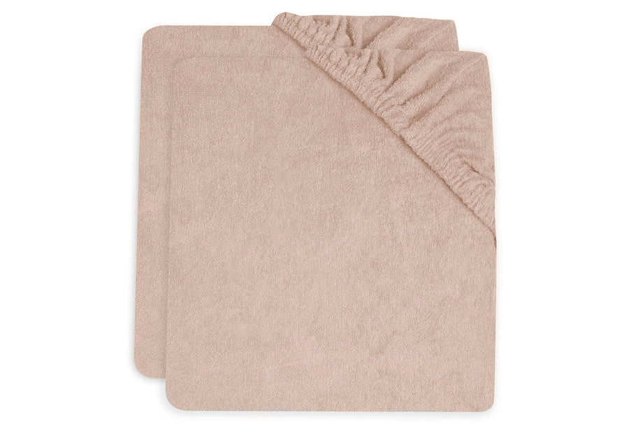 Pack of 2 Sponge changing mat covers 50x70cm | Wild Rose - Jollein