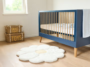 Boxkleed 75 x 95cm Jersey + Mousseline Hartjes - Childhome