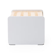 Wooden step stool White/Natural - Childhome 