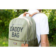 Daddy Bag changing bag Khaki Canvas - Childhome 