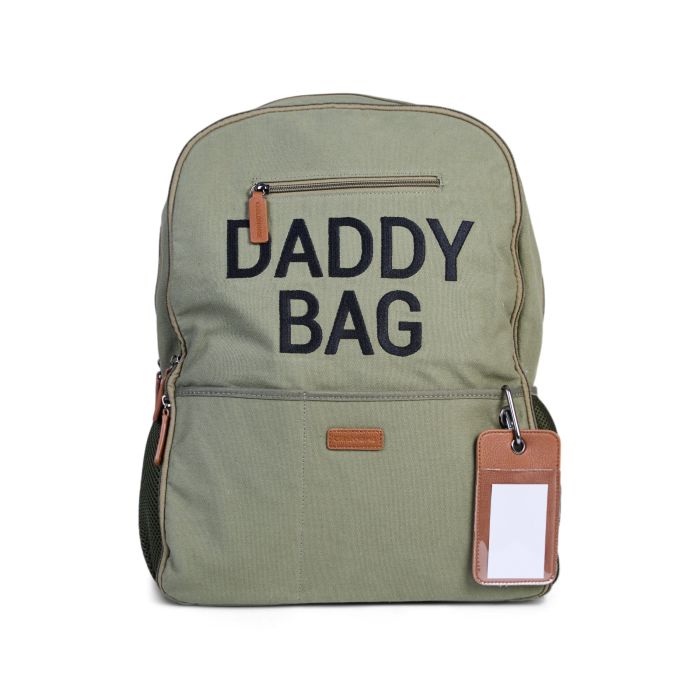 Daddy Bag changing bag Khaki Canvas - Childhome 