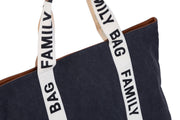 Family Bag sac à langer Signature canvas Noir - Childhome