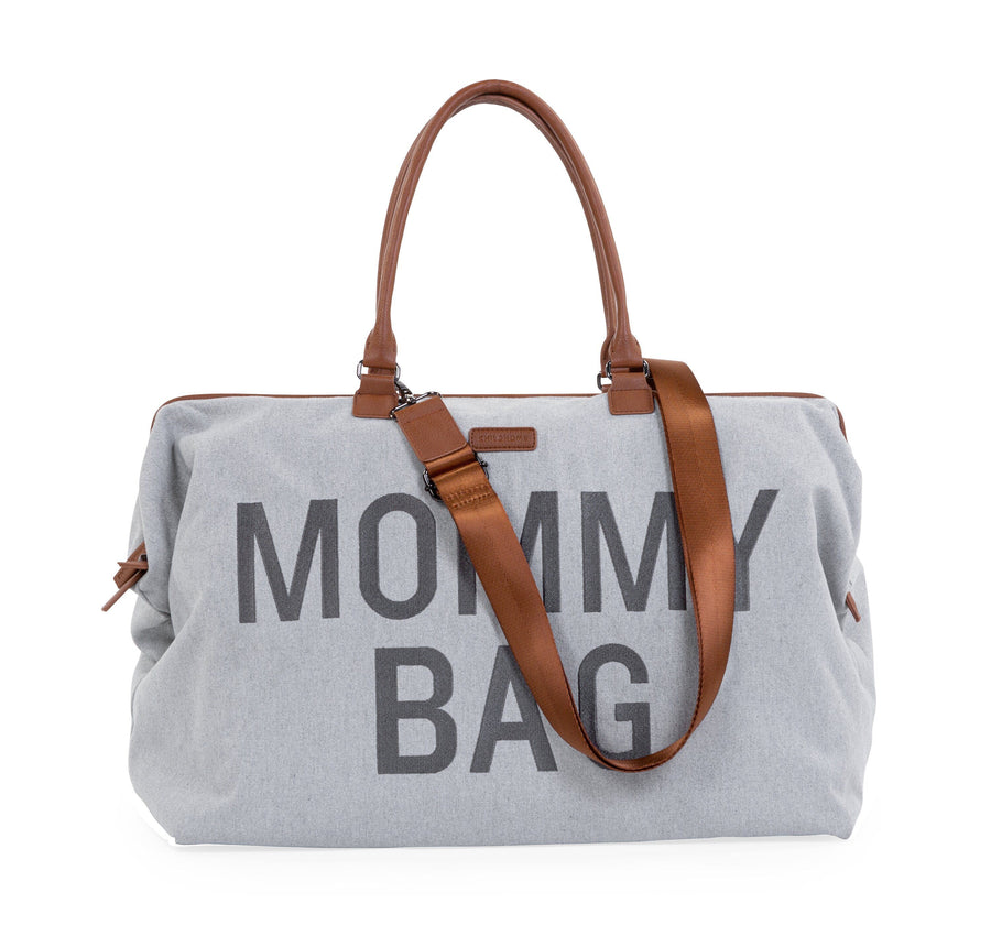 Mommy Bag Canvas Gray changing bag - Childhome – Comptoir des Kids