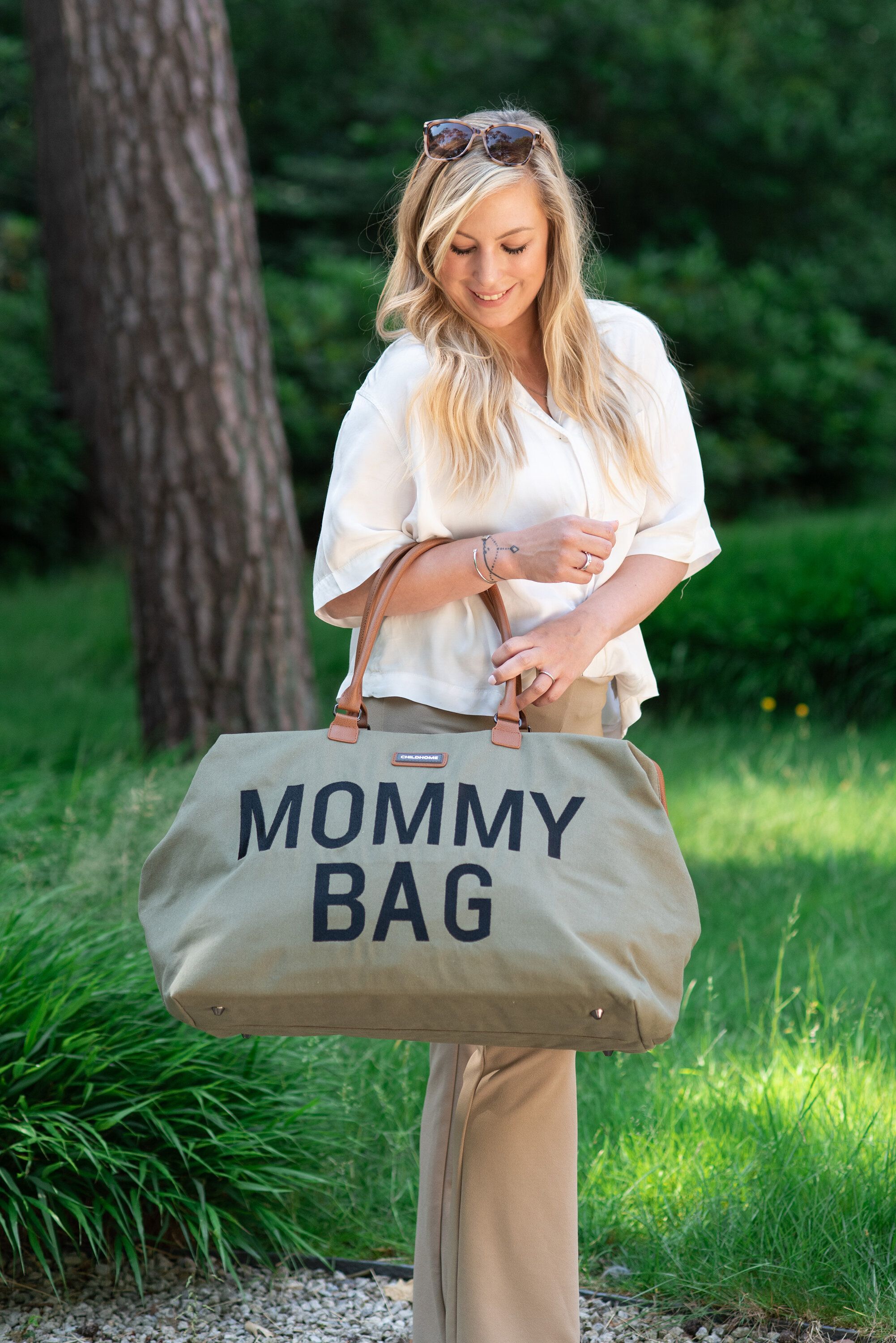 Mommy Bag ® Sac A Langer - Signature - Toile - Noir