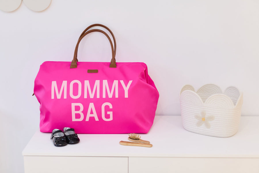 Mommy Bag Large - Ecru / Black 