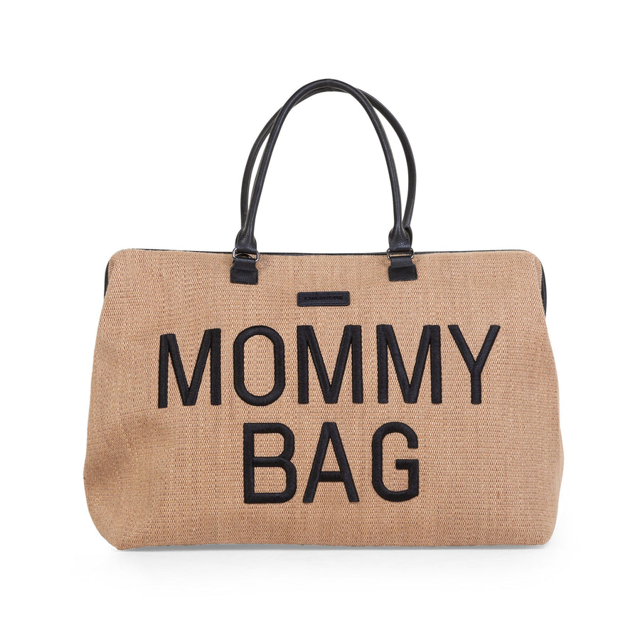 Sac à langer Mommy Bag Raffia Look - Childhome