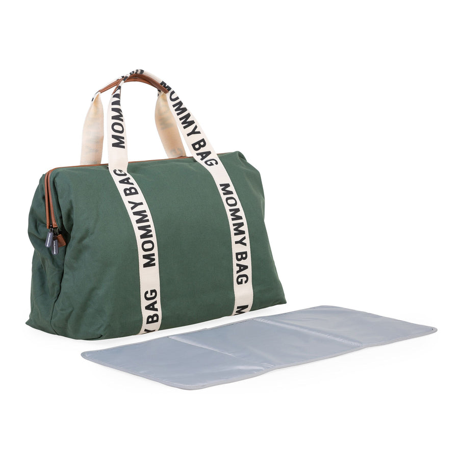 Mommy Bag® Signature toile Vert - Childhome