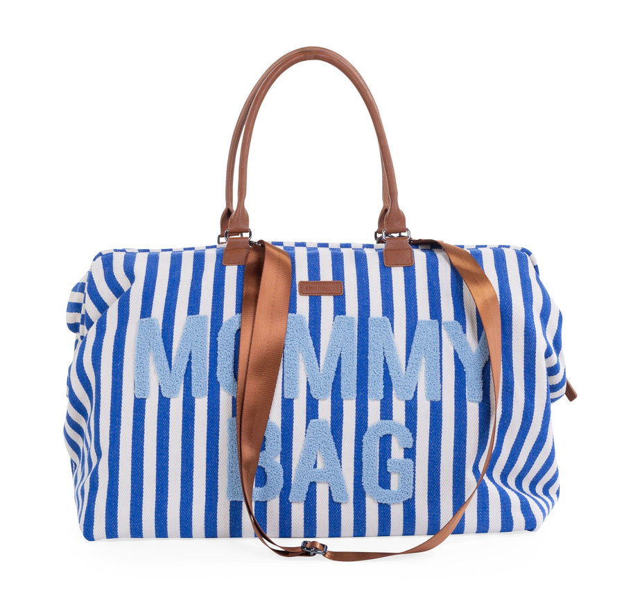 Mommy Bag® Rayures Bleu electrique/Bleu - Childhome