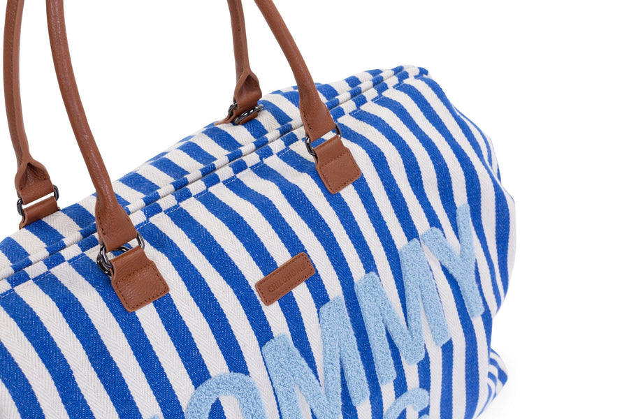 Mommy Bag® Rayures Bleu electrique/Bleu - Childhome