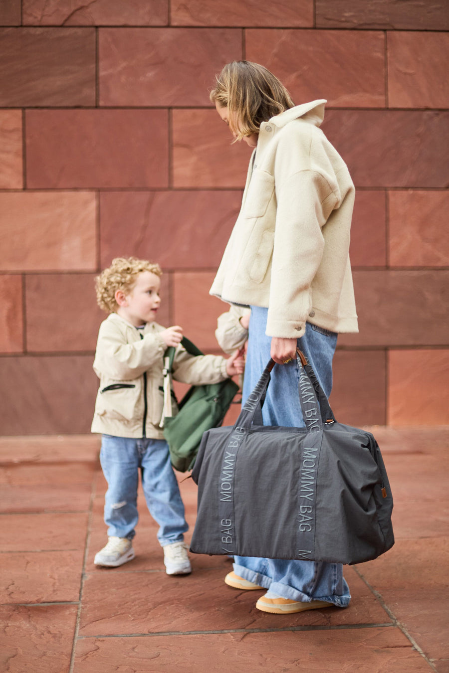 Mommy Bag® Signature canvas Black - Childhome 