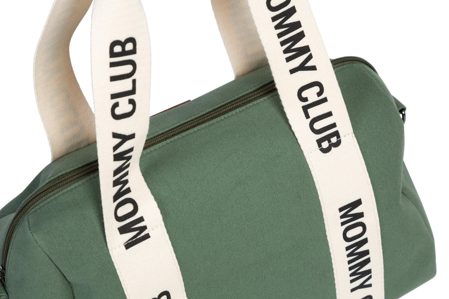 Mommy Club sac à langer Signature Vert - Childhome