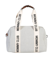Mommy Club sac à langer Signature Canvas Off white - Childhome