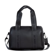 Mommy Club sac à langer Signature Cuir Vegan Noir - Childhome