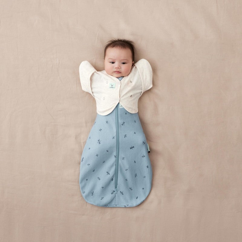 Cocoon Butterfly Cardi Oatmeal Marle (0-3M) - Ergopouch