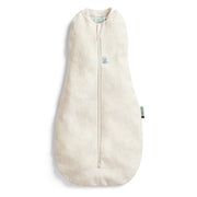 Cocoon Gigoteuse d'emmaillotage Tog 1.0 Oatmeal Marle (0-3 mois) - Ergopouch