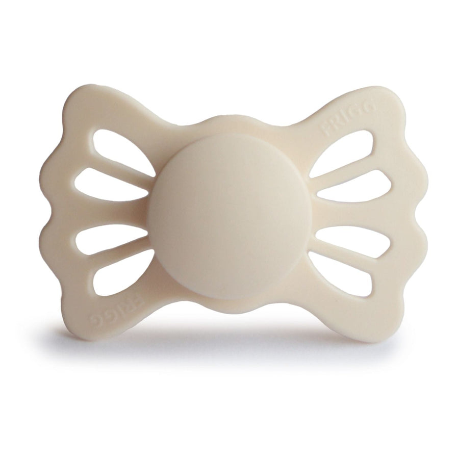 Pack of 2 Daisy Baby Natural Rubber Pacifiers Blush/Cream T1 (0-6M) - FRIGG 