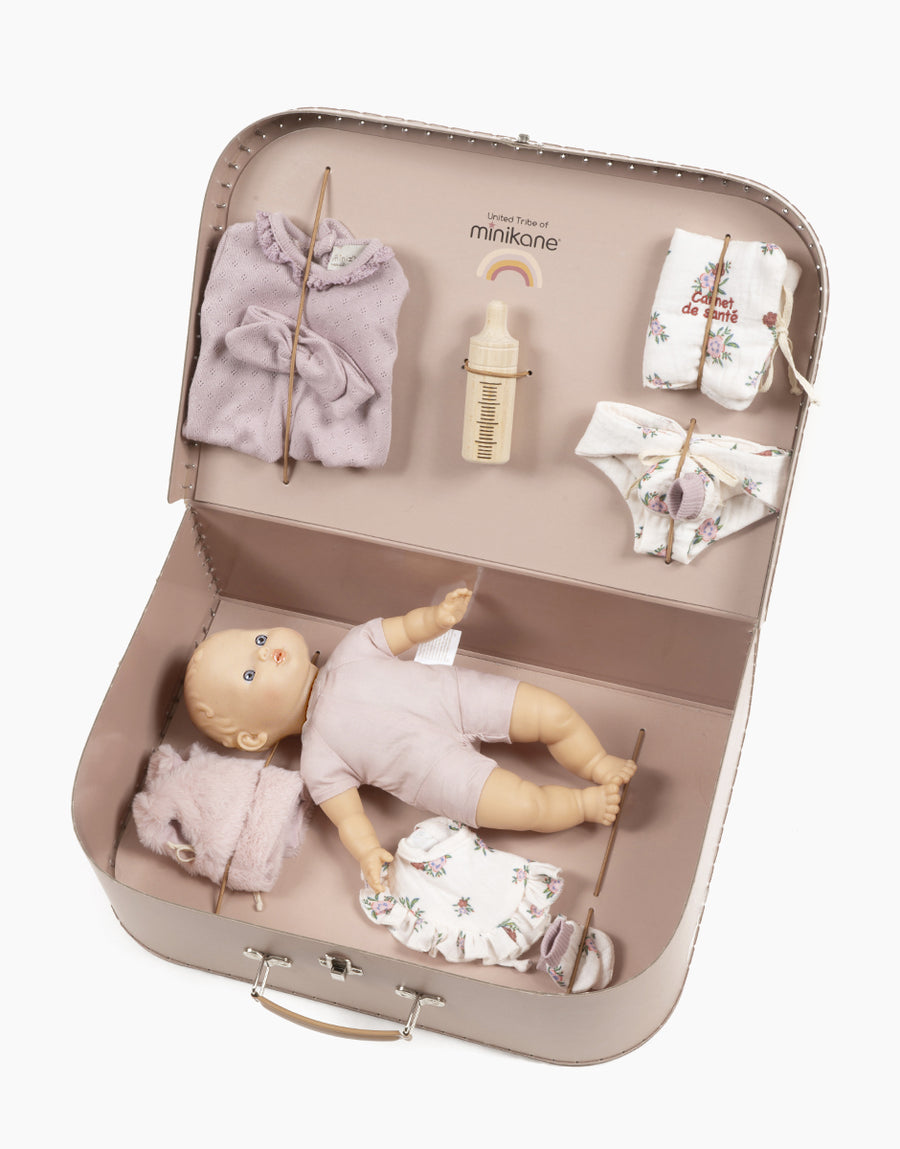 My Suitcase of Yesteryear “Birth Kit” Tinker Bell (Babies Garance) - Minikane