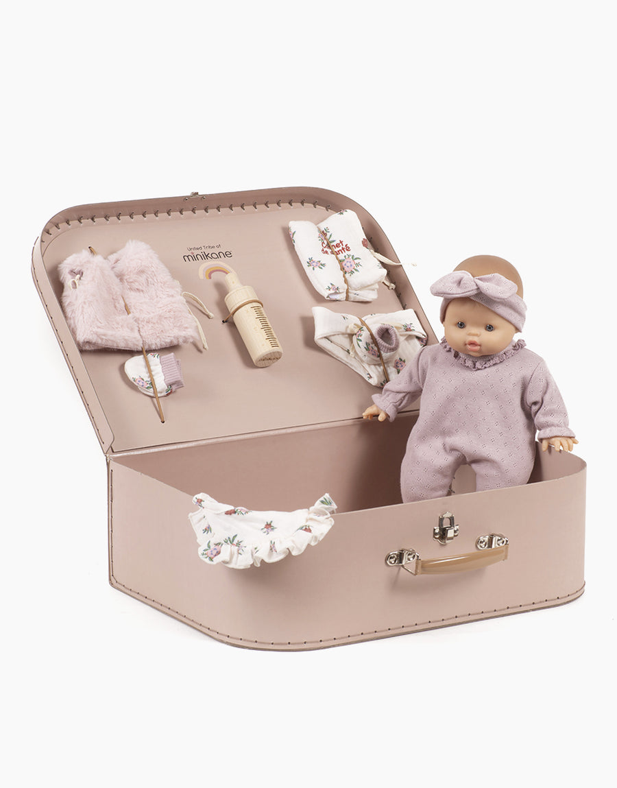 Ma Valise d’antan “Kit de Naissance” (Babies Clarisse) - Minikane