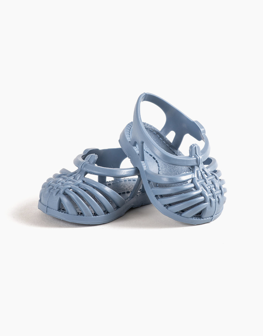 Sandales de plage “Sun” pour poupée Gordis Bleu denim - Minikane