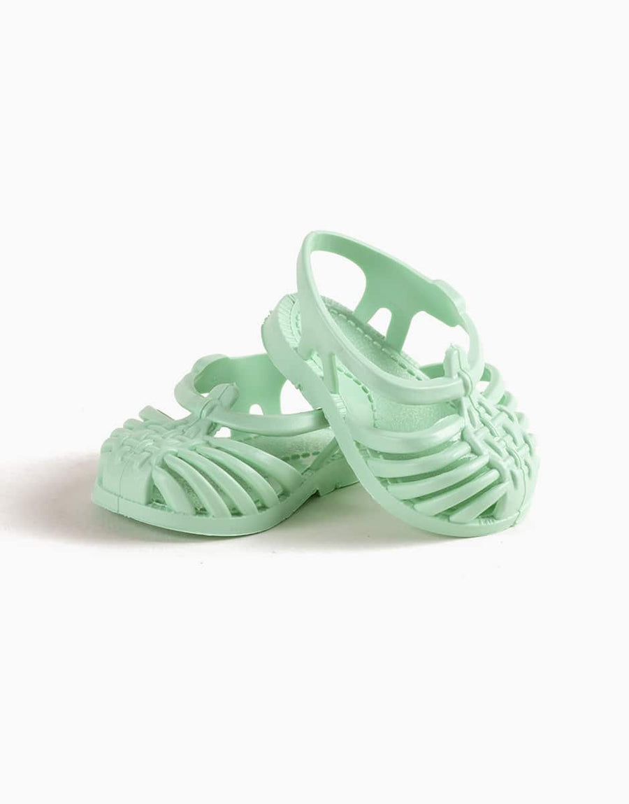 Sandales de plage “Sun” pour poupée Gordis Vert tendre - Minikane