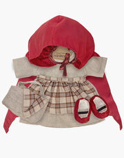 Les P'tits Déguiz' – Little Red Riding Hood and pouch set - Minikane