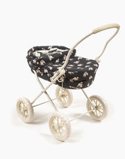 Elliot “Marcassins” wooden and wicker pram for doll - Minikane