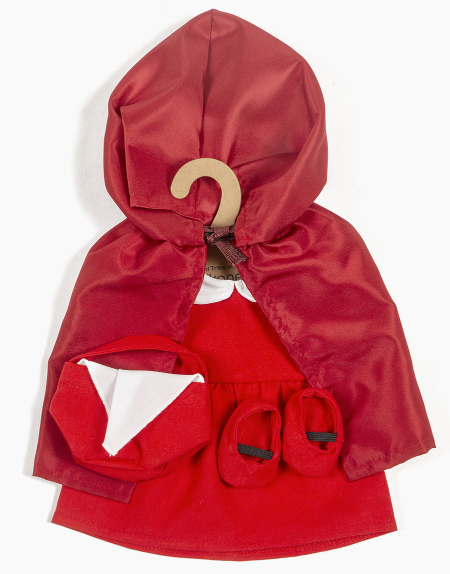 Les P'tits Déguiz' – Little Red Riding Hood and pouch set - Minikane