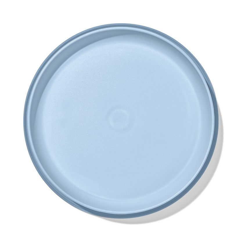 Stick &amp; Stay Gray Plate - OXO TOT 