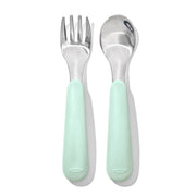 Fork &amp; spoon Gray - OXO TOT 