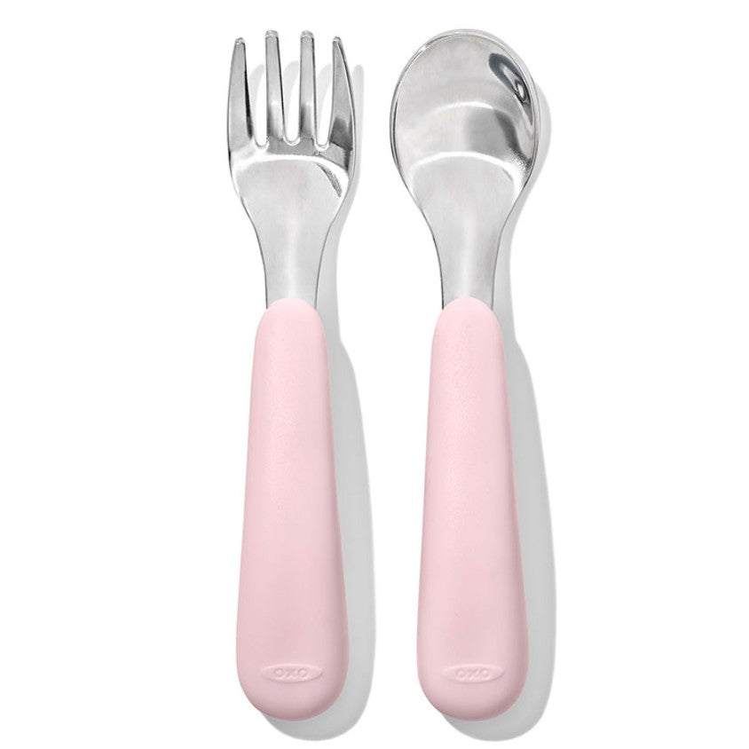 Fork &amp; spoon Gray - OXO TOT 